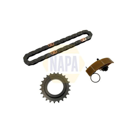 NAPA Oil Pump Drive Chain Kit fits Nissan Navara NP300 Pickup 2015 on 2.3