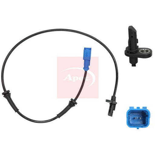 Apec ABS Wheel Speed Sensor Rear Left fits Citroën C3 Aircross I 2017-2018