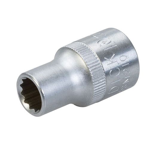 King Dick Socket 1/2" SD Metric 10mm HSM210 King Dick  - Dynamic Drive