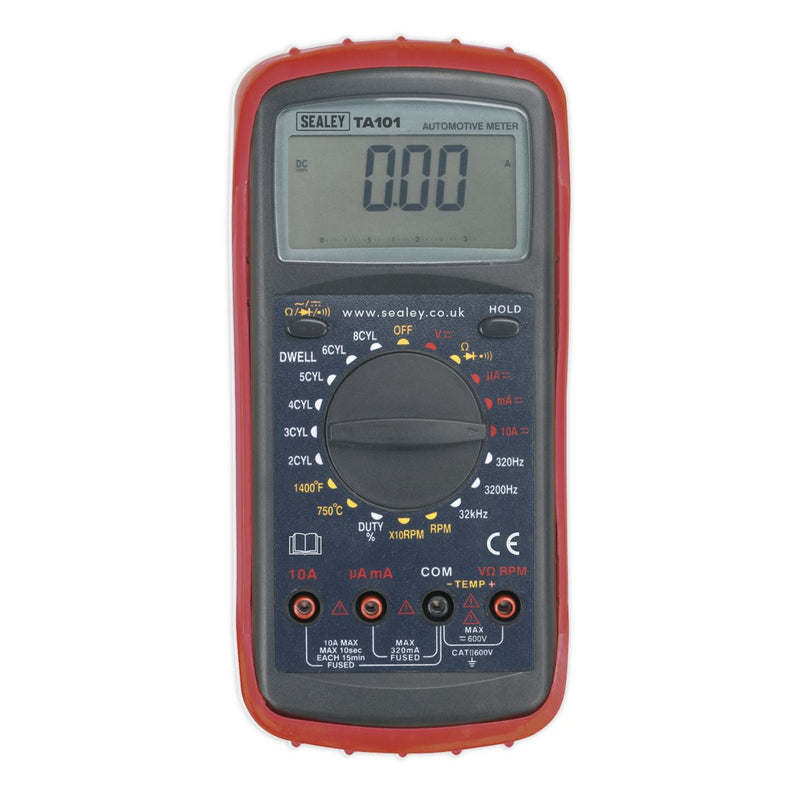 Sealey Digital Automotive Analyser 12-Function TA101 Sealey - Dynamic Drive