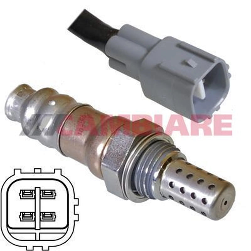 Cambiare O2 Lambda Oxygen Sensor after catalytic converter fits Citroën C1