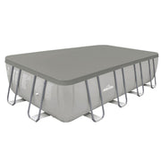 Dellonda Rectangular Swimming Pool Top Cover & Rope Ties for DL22 DL43 Dellonda - Dynamic Drive