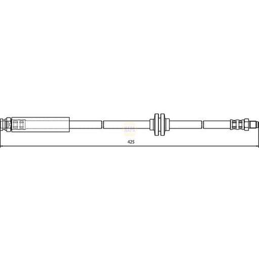 NAPA Brake Hydraulic Hose Line Front NBH1046