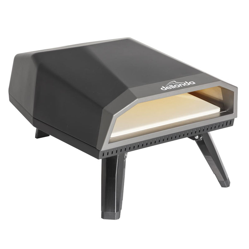 Dellonda Gas Pizza Oven with Water-Resistant Cover/Carry Bag & 12" Pizza Peel Dellonda  - Dynamic Drive