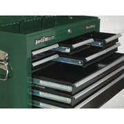 Sealey Topchest 9 Drawer with Ball-Bearing Slides - Red/Grey Sealey  - Dynamic Drive