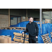 Tough Grit 2-Tone Hoodie Black / Charcoal XS Tough Grit - Dynamic Drive