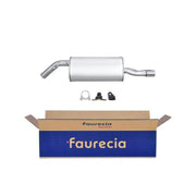 Hella End Silencer Rear fits Peugeot 207 2007-2012 1.6