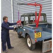 Sealey Static Mounted Crane 750kg SSC750 Sealey - Dynamic Drive