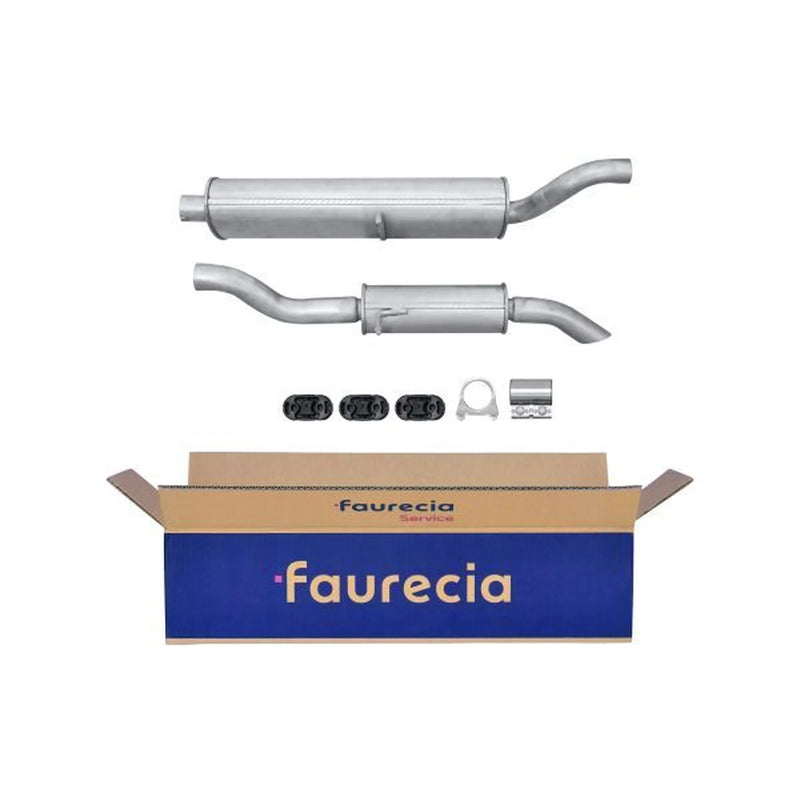 Hella End Silencer Rear fits Chrysler Tacuma 1995-2001 2.5