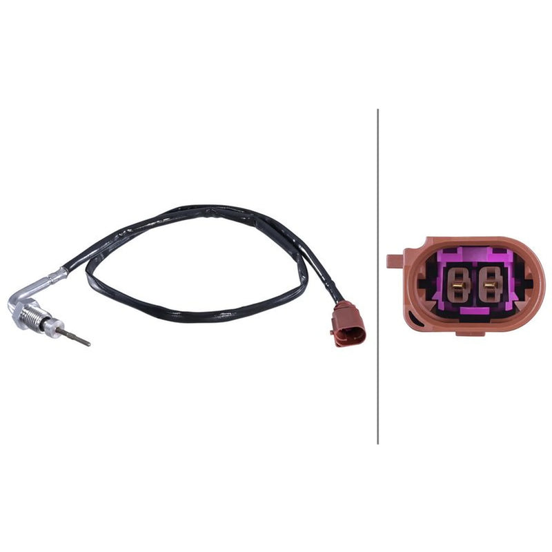 Hella Exhaust Gas Temperature Sensor before soot particulate filter 6PT 358 284-251