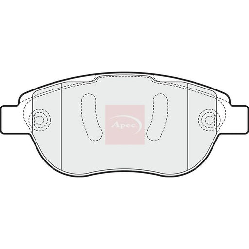 Apec Front Brake Pad Set PAD1547