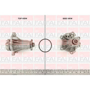 FAI Engine Cooling Water Pump WP2934