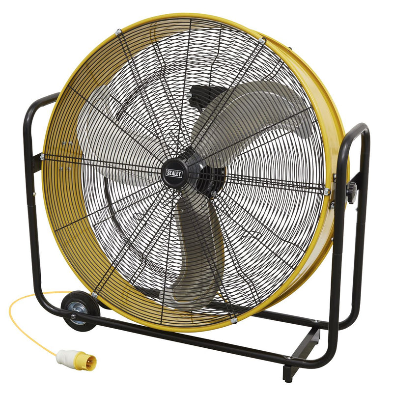 Sealey Industrial High Velocity Drum Fan 30" 110V HVD30110V Sealey - Dynamic Drive