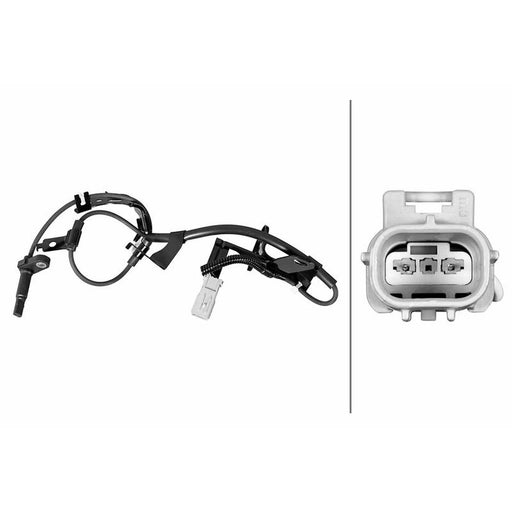 Hella ABS Wheel Speed Sensor Rear fits Lexus Rx 2008-2015