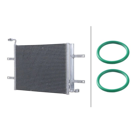 Hella Air Conditioning Condenser fits Seat Cordoba 2002-2009 1.2 1.4 1.6 1.9 2.0