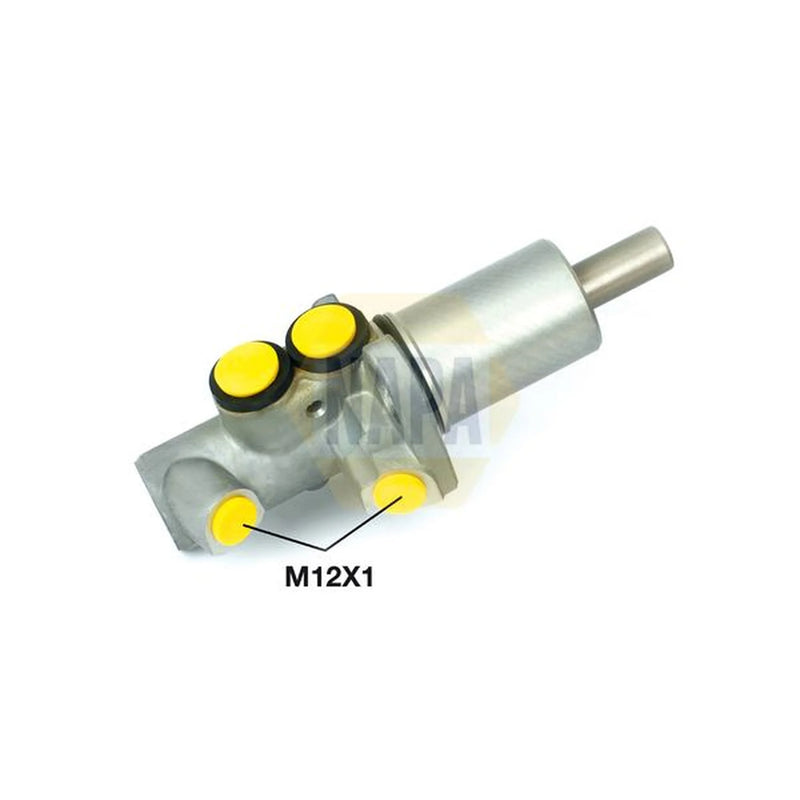 NAPA Brake Master Cylinder Hydraulic Assembly fits Audi A4 B6 2000-2005