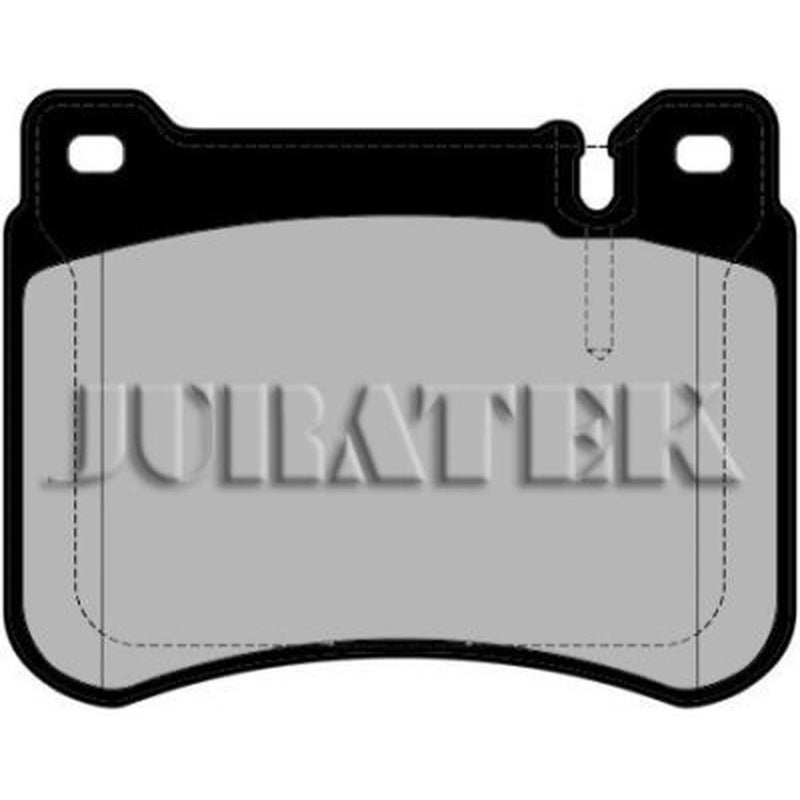Juratek Front Brake Pad Set fits Mercedes-Benz C-Class 2000-2008