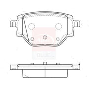 Apec Front & Rear Brake Discs & Pads fits Peugeot 2008 II 2019 on 1.2