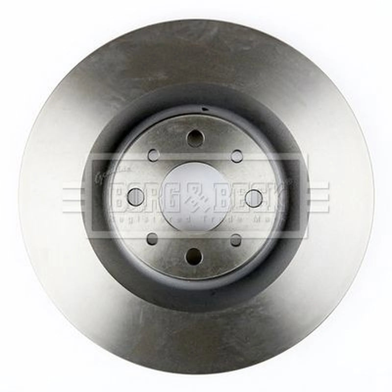 Borg & Beck 2 x Vented Brake Discs fits Chrysler Delta 2011 on 2.0