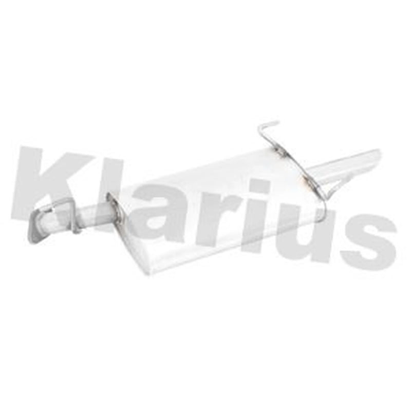 Klarius Box With Tail Pipe Rear fits Opel Vectra B 1995-2003 1.6 1.8 2.0
