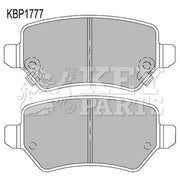 Key Parts Front & Rear Pads fits Kia Venga 2010-2019 1.4 1.6