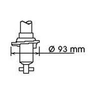 KYB Shock Absorber Damper Strut Rear fits Nissan Almera 1995-2000 1.4 1.6 2.0