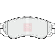 Apec Front Brake Vented Discs & Pads fits Mitsubishi L200 1996-2007 2.5