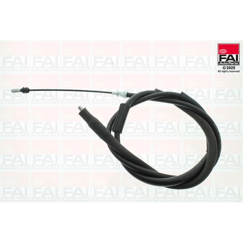 FAI Handbrake Cable Left Rear fits Peugeot 306 1993-2002 1.6 1.8 1.9 2.0