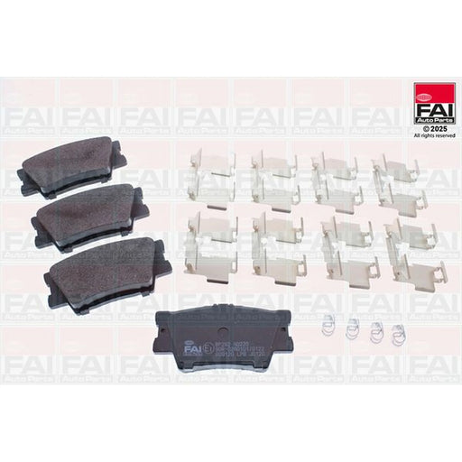 FAI Rear Brake Pad Set BP292
