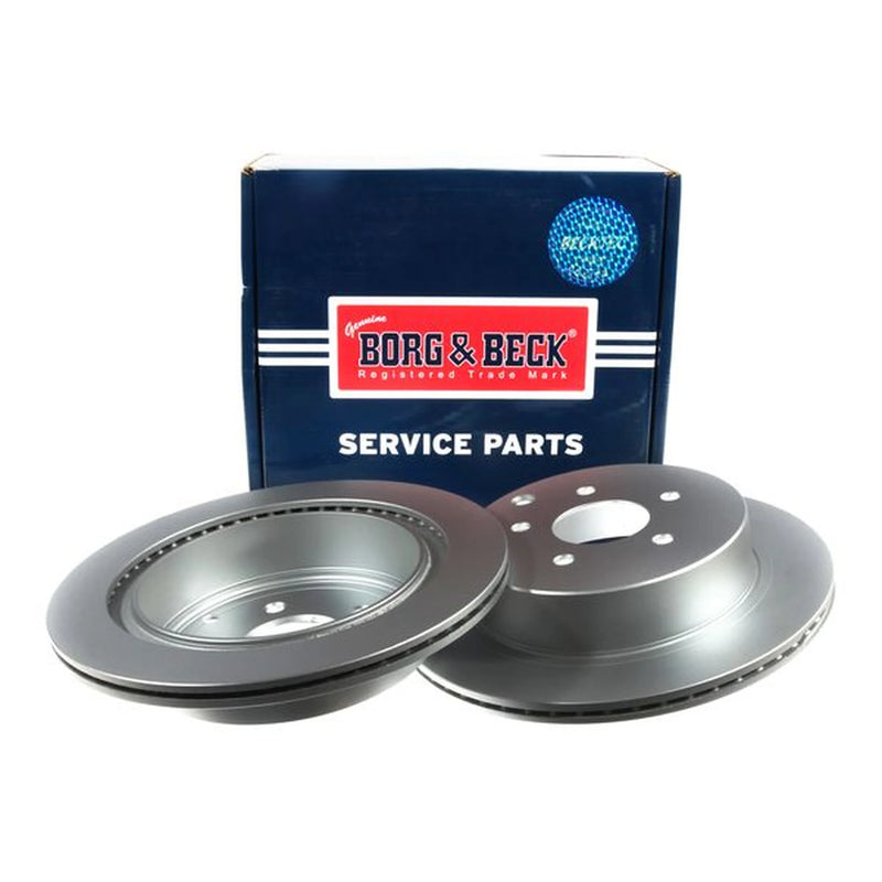Borg & Beck Front & Rear Brake Discs & Pads fits Nissan Murano II 2008-2014