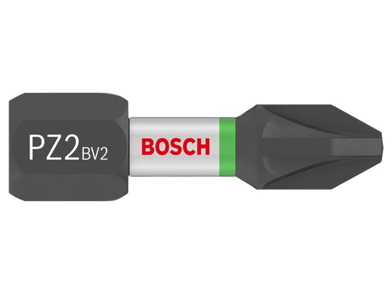 Bosch Powertool Accessories PRO Impact Screwdriver Bit PZ2 x 25mm Pack of 25 Bosch Powertool Accessories - NN4 Online