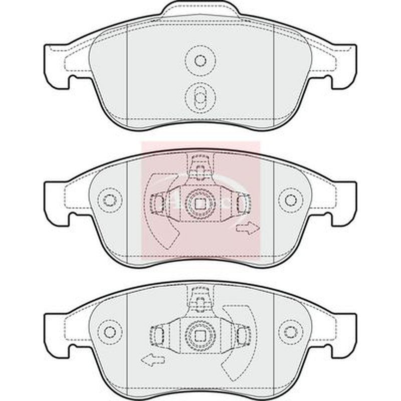 Apec Front & Rear Brake Discs & Pads fits Renault Scénic III 2013-2016