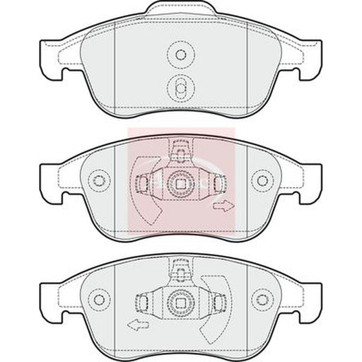 Apec Front & Rear Brake Discs & Pads fits Nissan Juke 2019 on 1.0 1.6