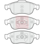 Apec Front Brake Discs & Pads fits Renault Megane III Grandtour 2012-2016 2.0