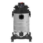 Sealey Vacuum Cleaner (Low Noise) Wet & Dry 30L 1000W/230V PC30LN Sealey - Dynamic Drive