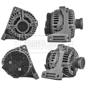 Borg & Beck Car Alternator 12V fits Volvo S60 I 2000-2010 2.0 2.4 2.5
