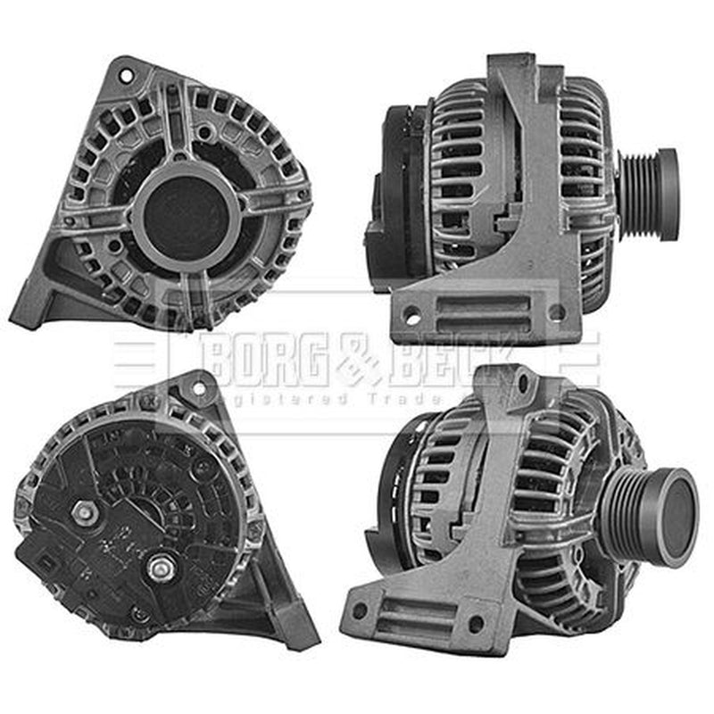 Borg & Beck Car Alternator 12V fits Volvo S60 I 2000-2010 2.0 2.4 2.5
