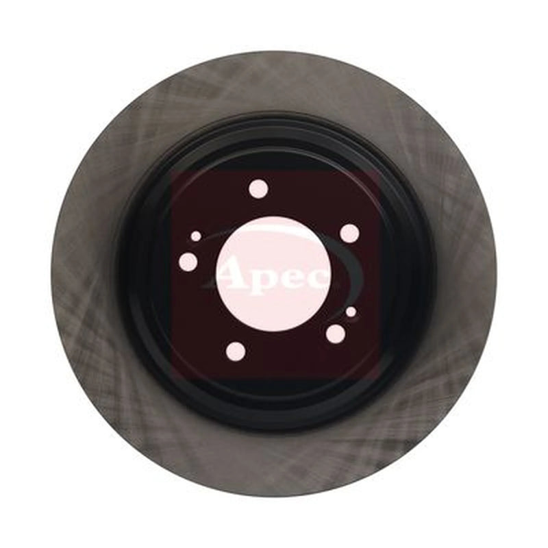 Apec 2 x Solid Rear Brake Discs DSK3496-x2