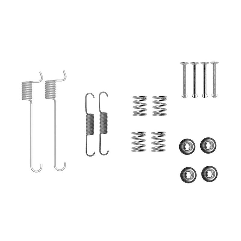 Bosch Parking Brake Shoe Accessory Kit fits Nissan X-Trail I 2001-2013