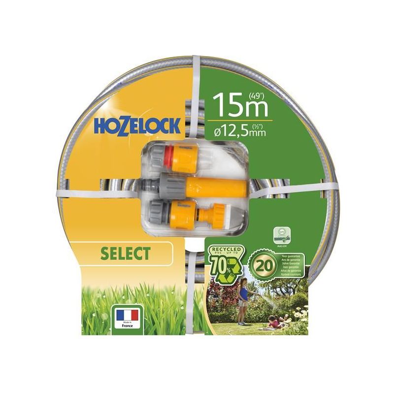 Hozelock 7215P Starter Hose Starter Set 15m 12.5mm (1/2in) Diameter Hozelock - Dynamic Drive