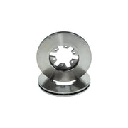 Bosch Front Brake Vented Discs & Pads fits Nissan Urvan Bus 1987-1993 2.4 2.7
