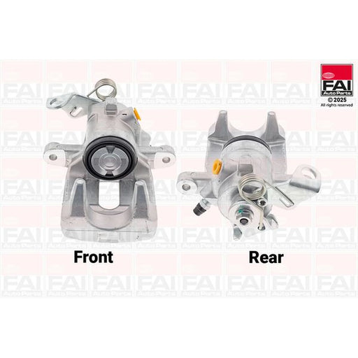 FAI Brake Caliper Assembly Rear Left fits Citroën C4 II 2009-2018 1.2 1.4 1.6