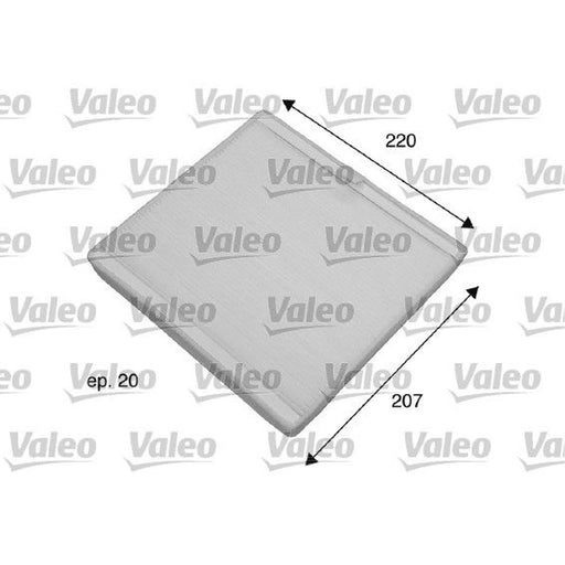 Valeo Cabin Air Filter (Pollen Filter) 698769
