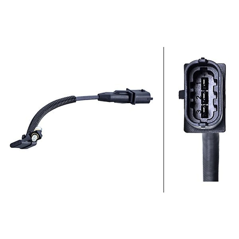Hella Crankshaft Position Sensor fits Alfa Romeo 159 2005-2011 1.8