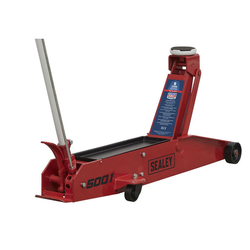 Sealey Premier Premier Long Reach Trolley Jack 5 Tonne 5001 Sealey Premier - Dynamic Drive