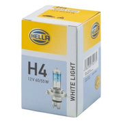 Hella Bulb H4 12V 60/55W P43T White 4200K 8GJ fits Abarth Grande Punto 2007-2010
