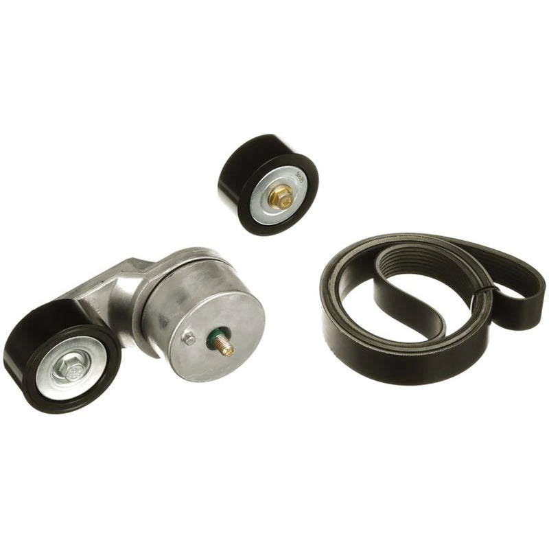 Gates V-Ribbed Belt Set fits Daf Cf 75 2001-2013 75.250 75.310 75.360