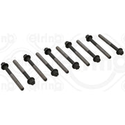 Elring Cylinder Head Bolt Set with Cylinder Head Gasket fits Nissan X-Trail III