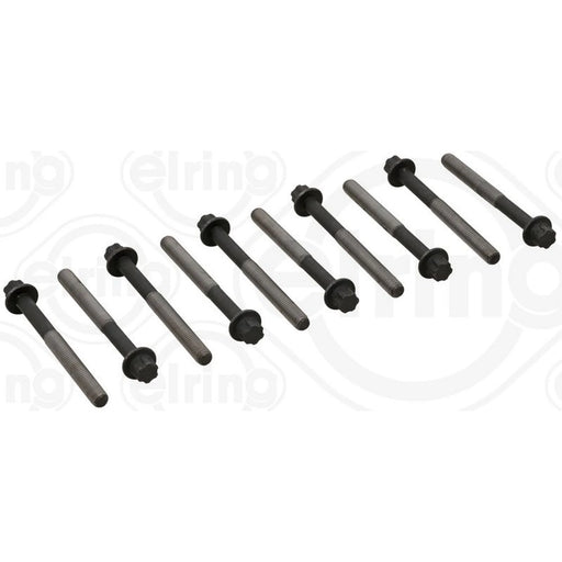 Elring Cylinder Head Bolt Set with Cylinder Head Gasket fits Nissan X-Trail III