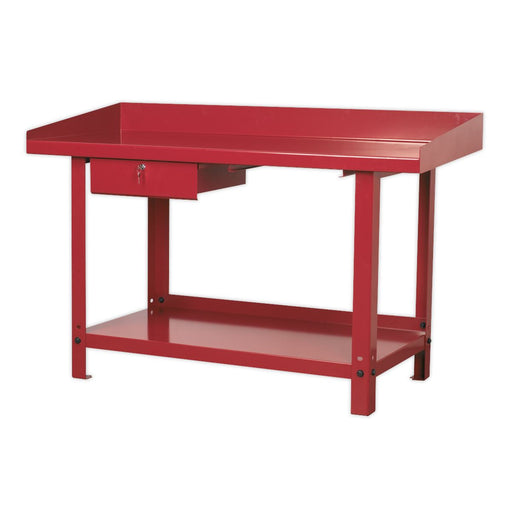 Sealey Workbench Steel 1.5m with 1 Drawer AP1015 Sealey - Dynamic Drive
